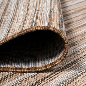 Finn-2 Modern Farmhouse Pinstripe Area Rug